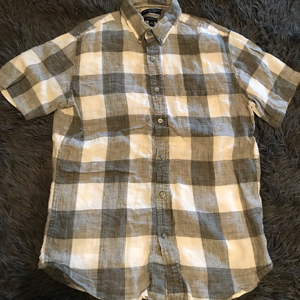 BR Men’s Camden Fit Short Sleeve Button-Up